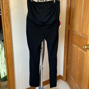 NWT- size 12 crossover panel maternity dress pants.